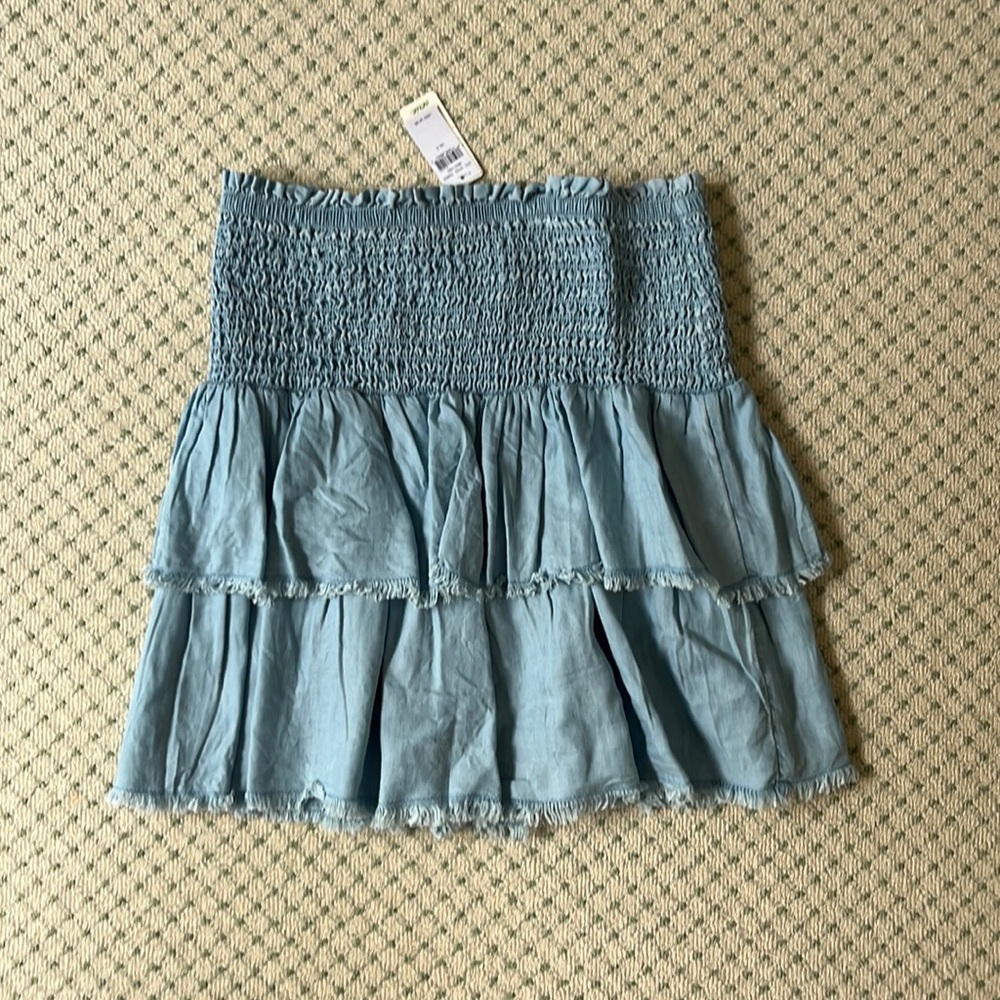 Aerie blue mini skirt, brand new, size S